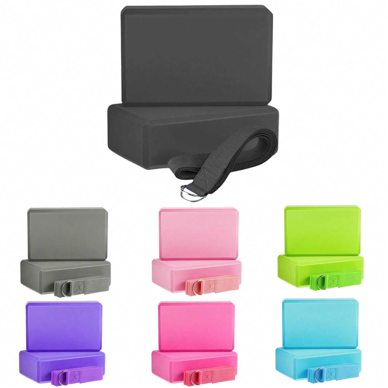 Yoga Block Cork - Confezione da 2 blocchi di supporto