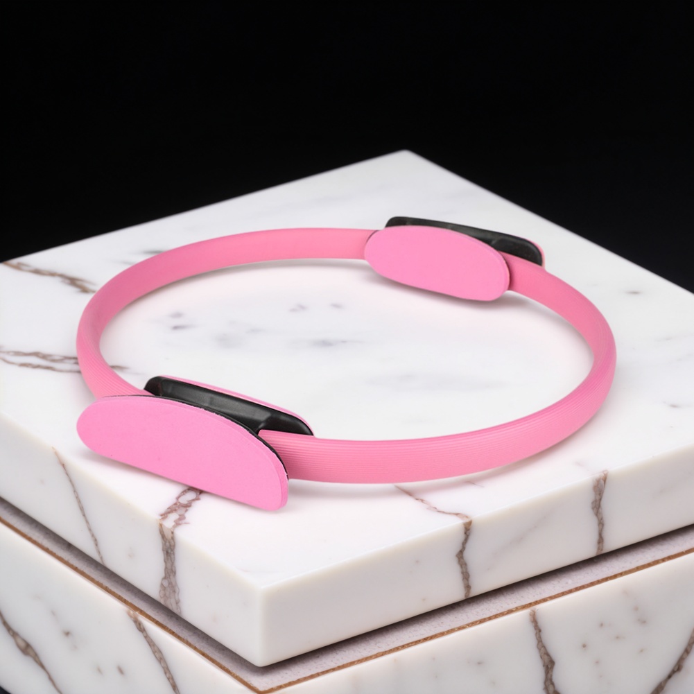 Pilates Yoga Resistance Ring - Anello per Pilates con Maniglie Antiscivolo,