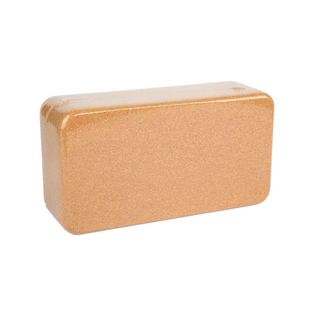 Yoga Block Cork - Mattoni yoga solidi ecologici ad alta