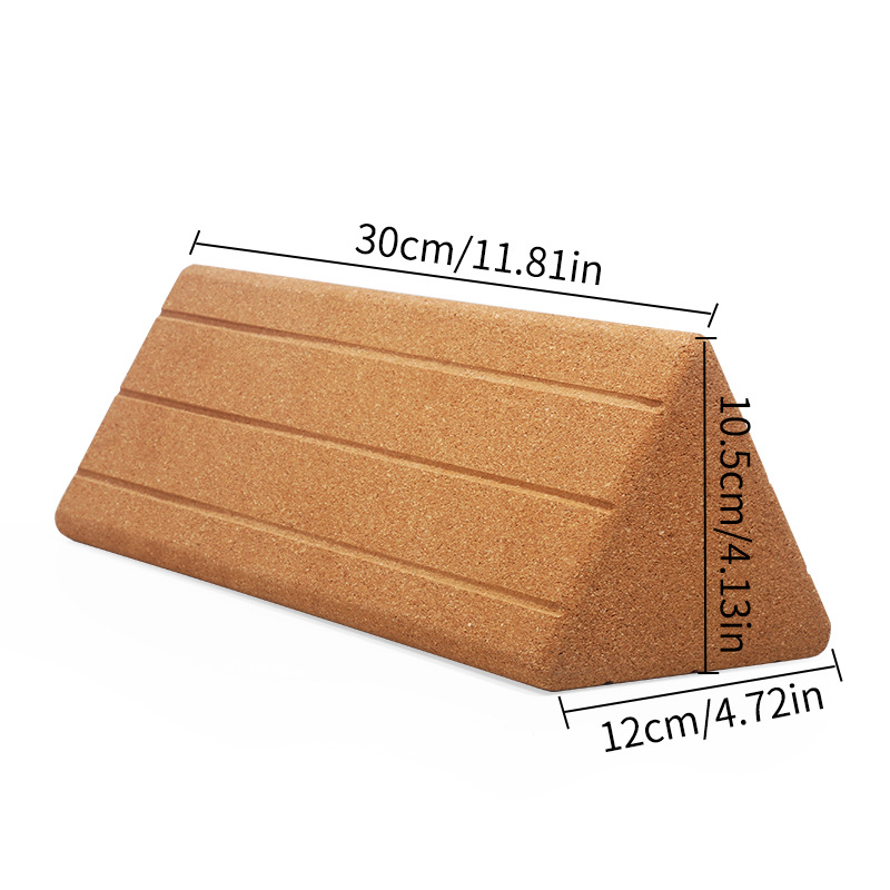 Yoga Block Cork - Blocco yoga in sughero triangolare ad