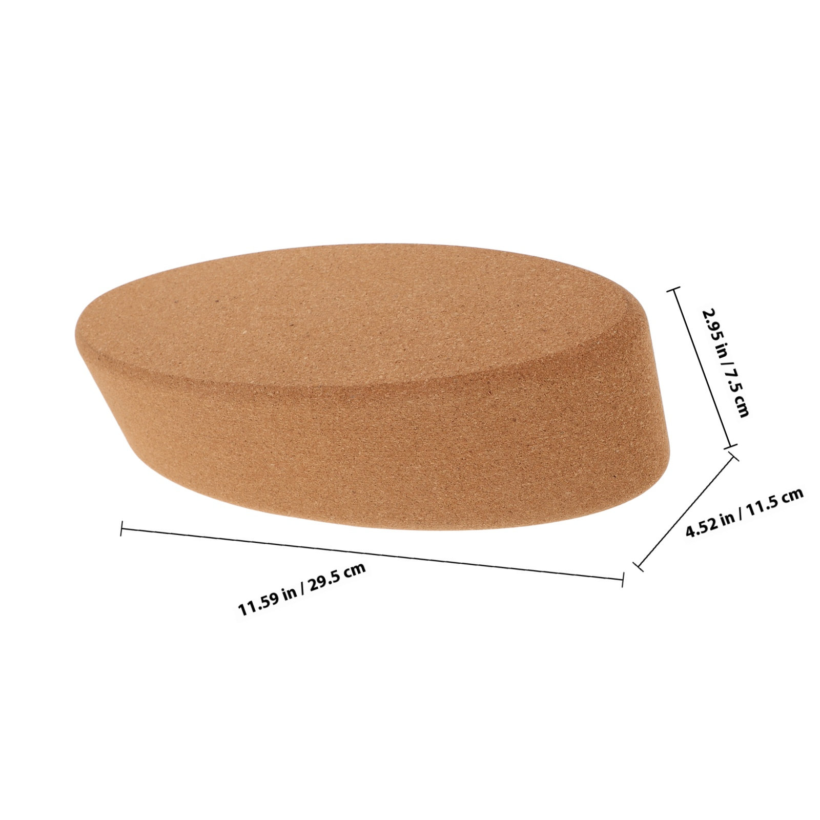 Blocco Yoga Ovale in Sughero P - Yoga Block Cork recensione e prezzo