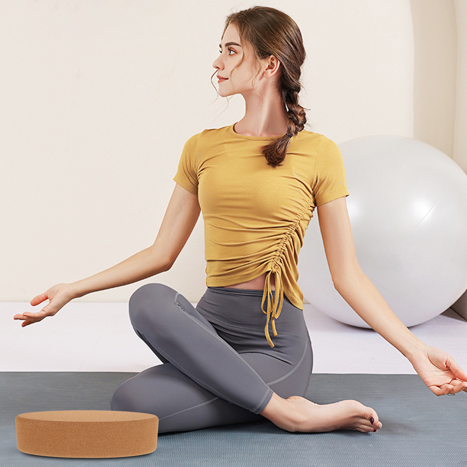 Blocco Yoga Ovale in Sughero P - Yoga Block Cork recensione e prezzo
