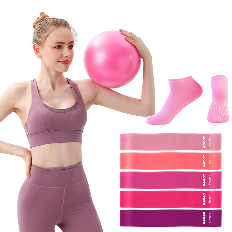 Fasce di resistenza per palla  - Pilates Yoga Ball Workout recensione e prezzo