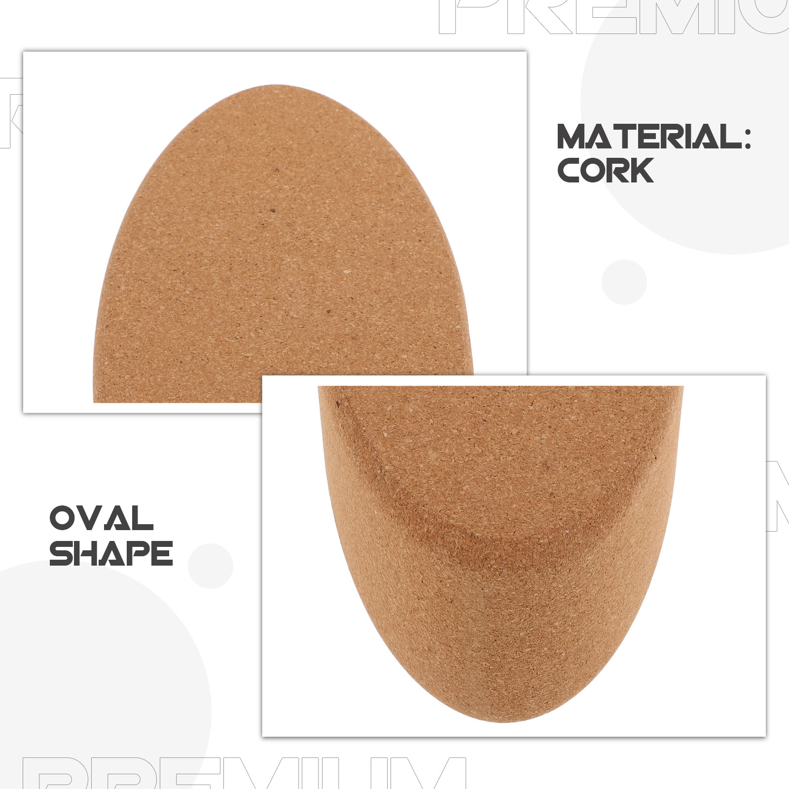 Blocco Yoga Ovale in Sughero P - Yoga Block Cork recensione e prezzo