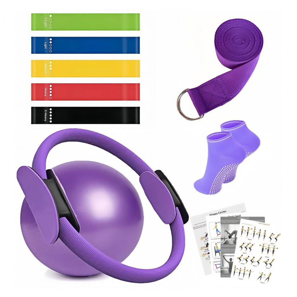 Set da 9 Pezzi per Yoga e Fitn - Pilates Yoga Resistance Ring recensione e prezzo