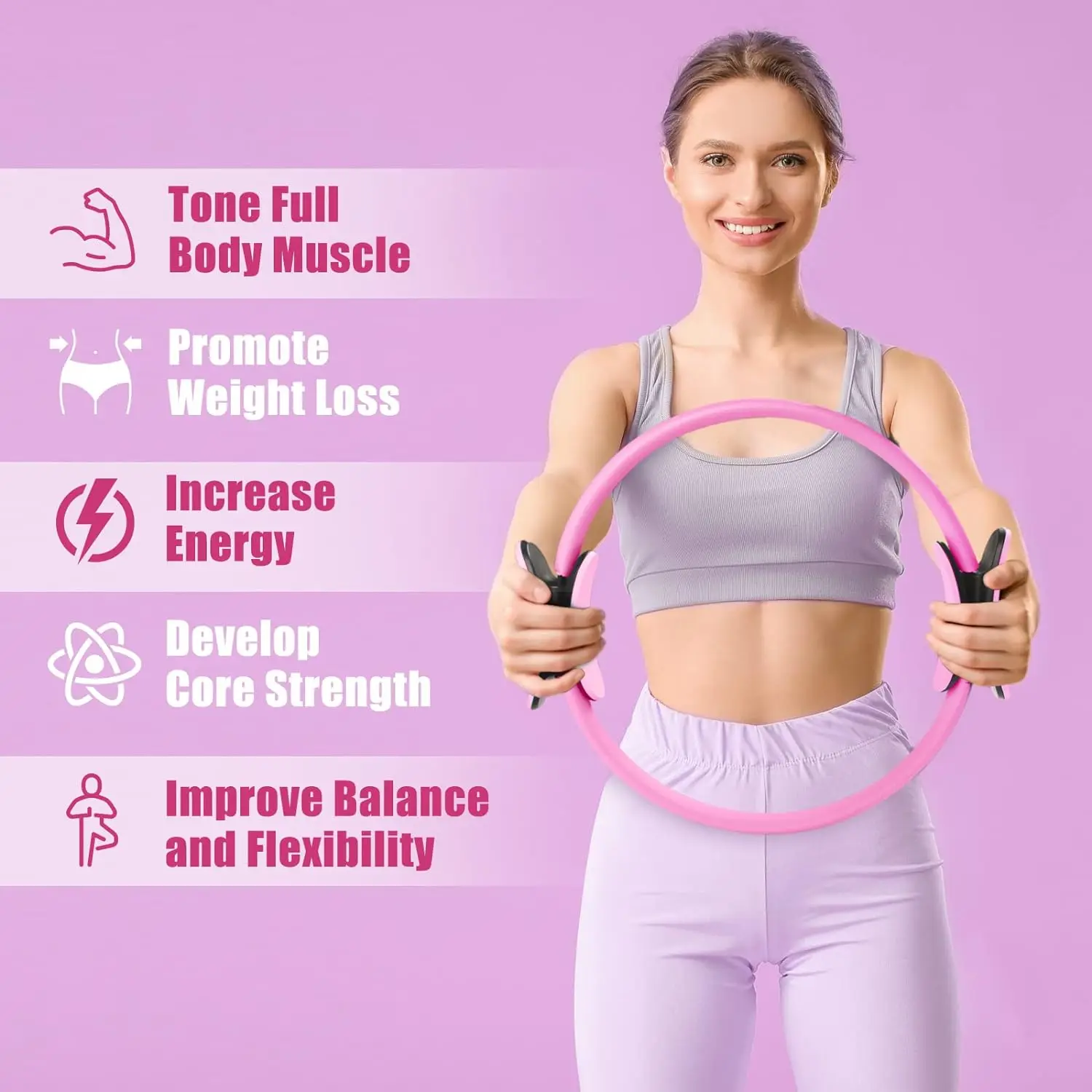Anello Pilates, Trainer di Res - Pilates Yoga Resistance Ring recensione e prezzo