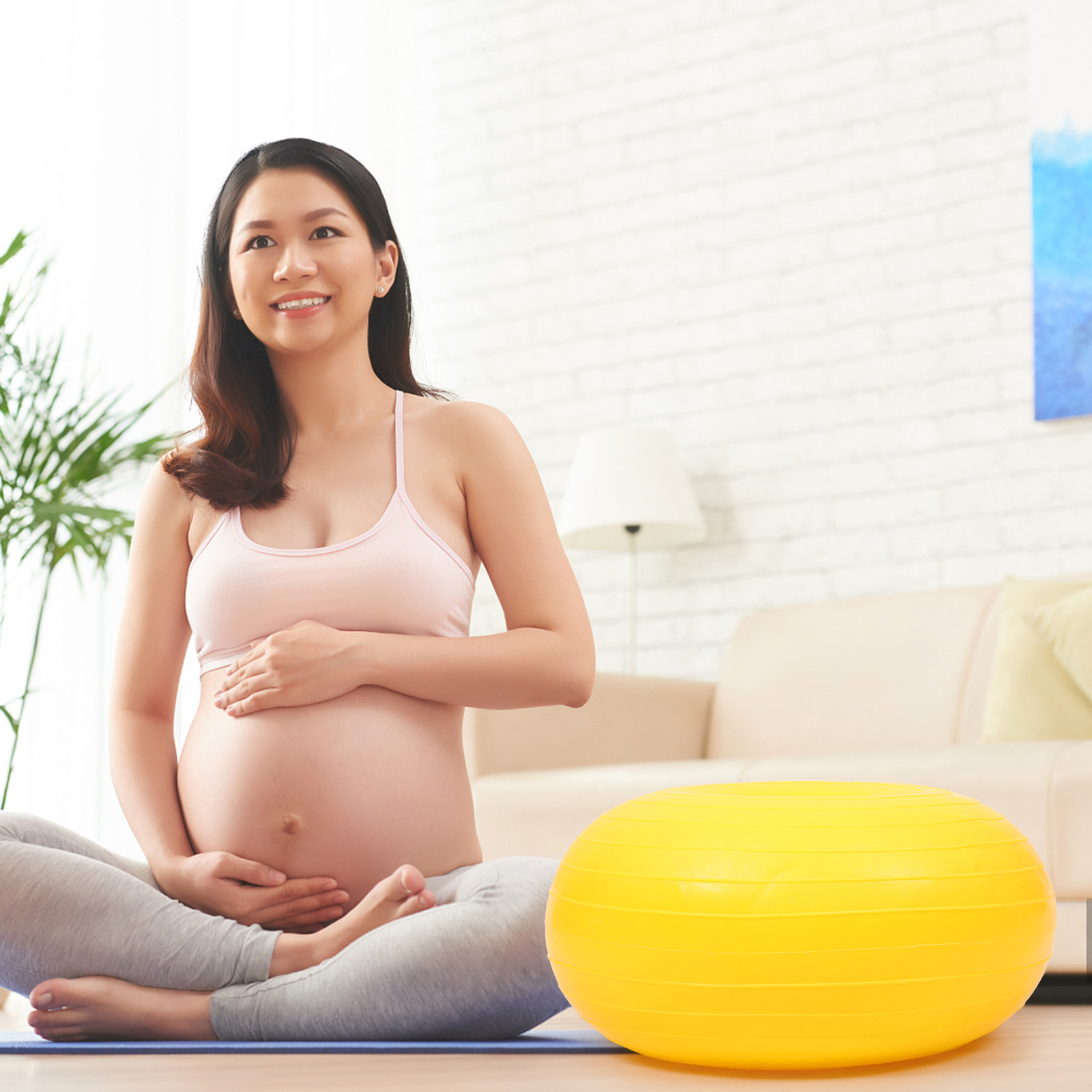 Palla da Yoga in PVC Piccola,  - Pilates Yoga Ball Workout recensione e prezzo